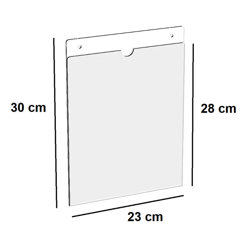 Porta Hojas Carta Horizontal O Vertical Acrílico 2mm